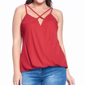 Plus size cami top